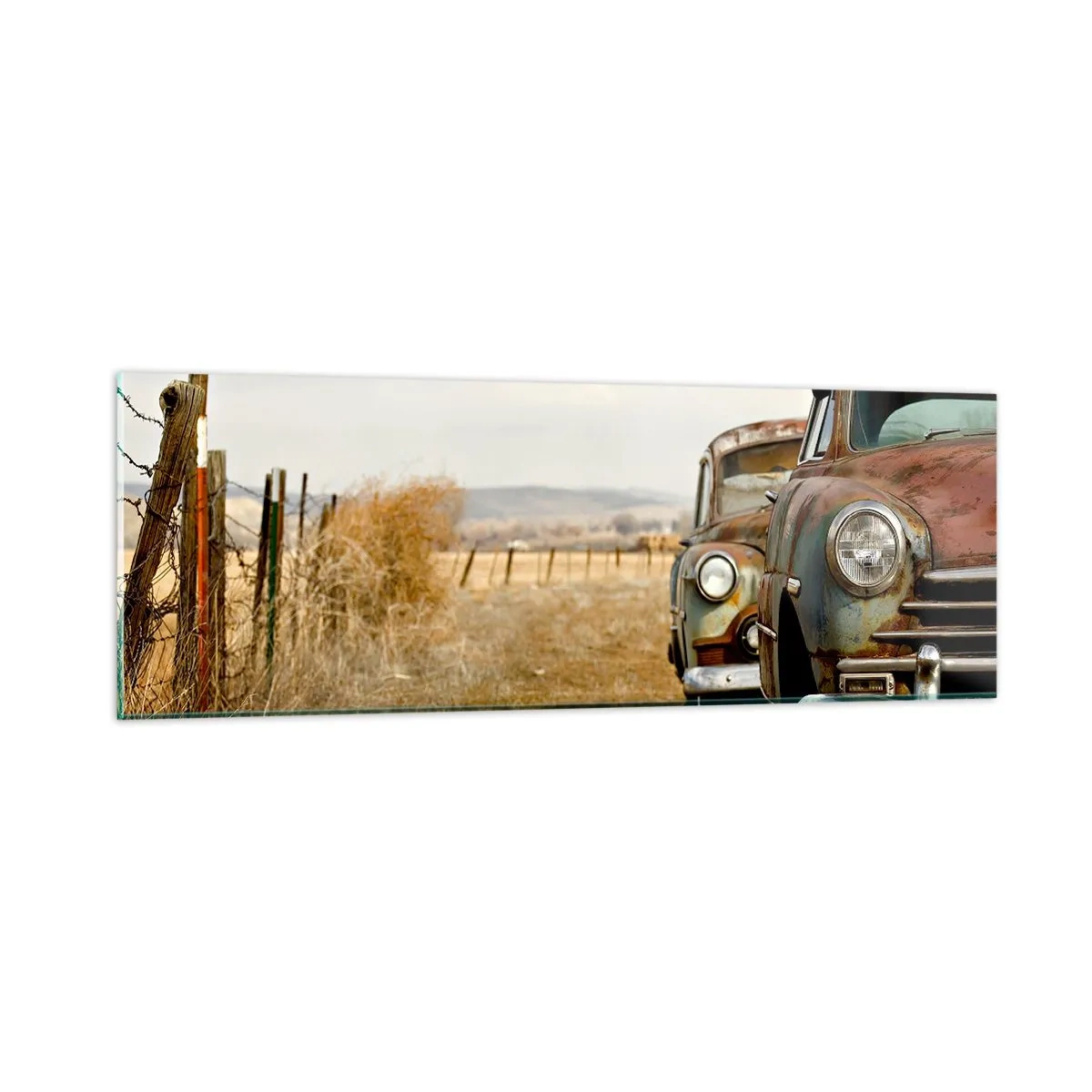 Glasbild - Bild auf glas - Eine wohlverdiente Ruhe - 90x30 cm