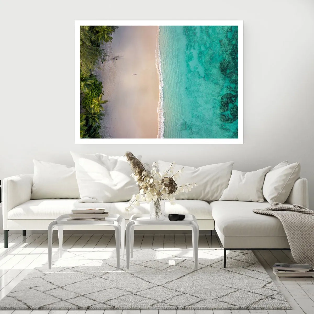 Poster - Paradiesstrand - 50x40 cm