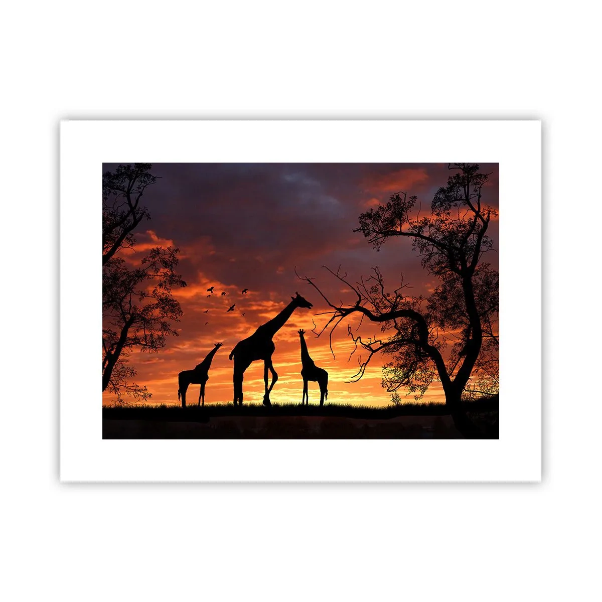 Poster - Ein kleines Abendessen mit deinen Liebsten - 40x30 cm