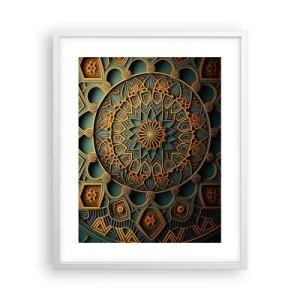 Poster in einem weißen Rahmen - In arabischer Atmosphäre - 40x50 cm
