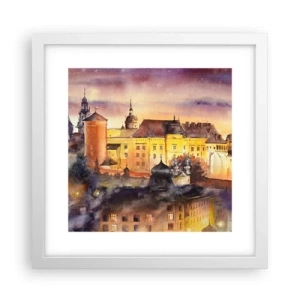 Poster in einem weißen Rahmen - Geschichte und Märchen - 30x30 cm