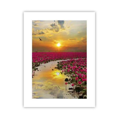 Poster - Das geheime Leben des Sees - 30x40 cm