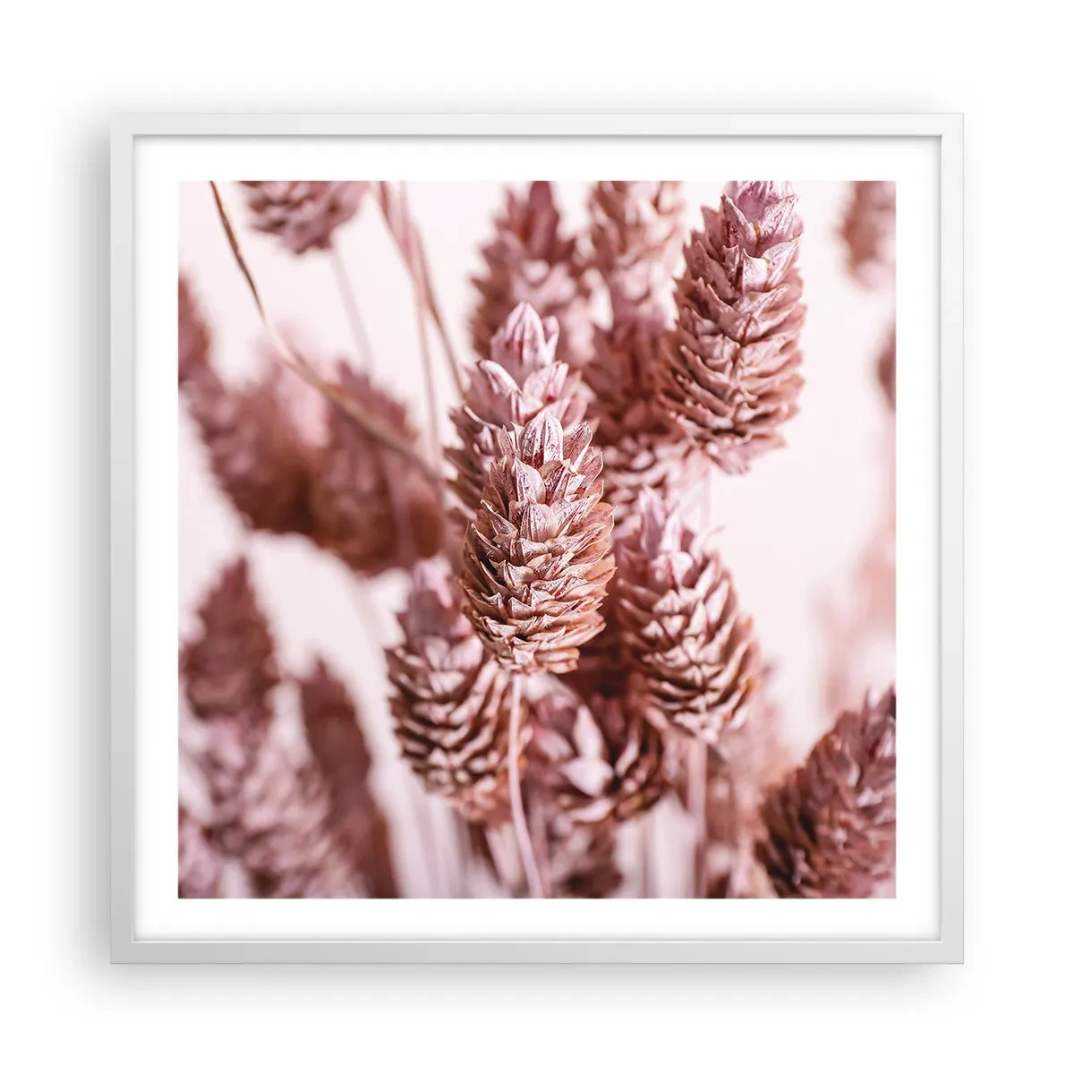 Poster in einem weißen Rahmen - Scheinbar unauffällig - 60x60 cm