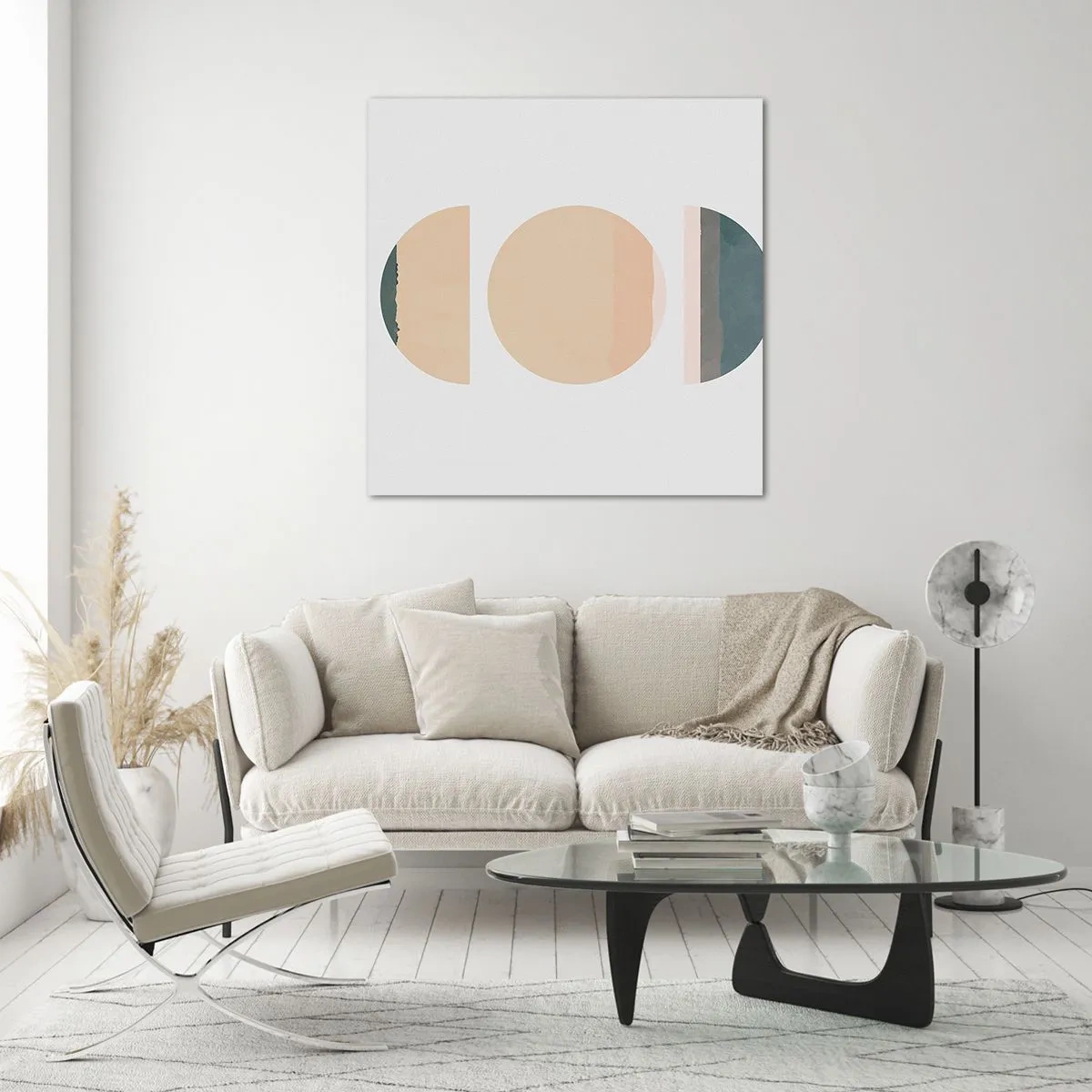 Glasbild - Bild auf glas - Ein Rad hinter dem anderen… - 70x70 cm