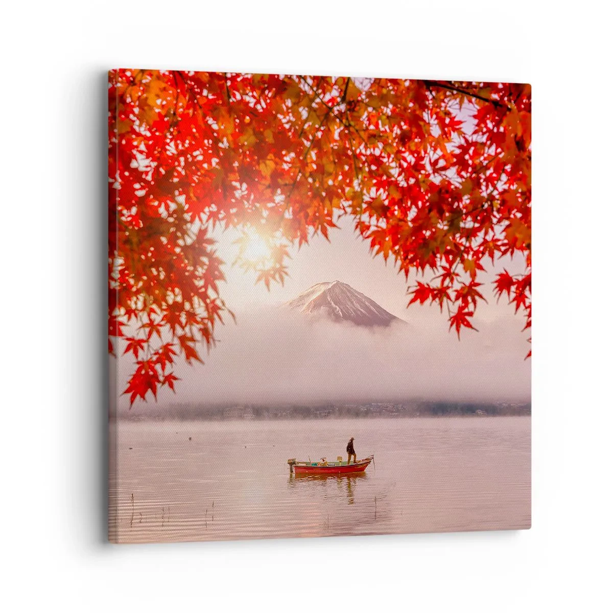 Bild auf Leinwand - Leinwandbild - Im japanischen Klima - 30x30 cm