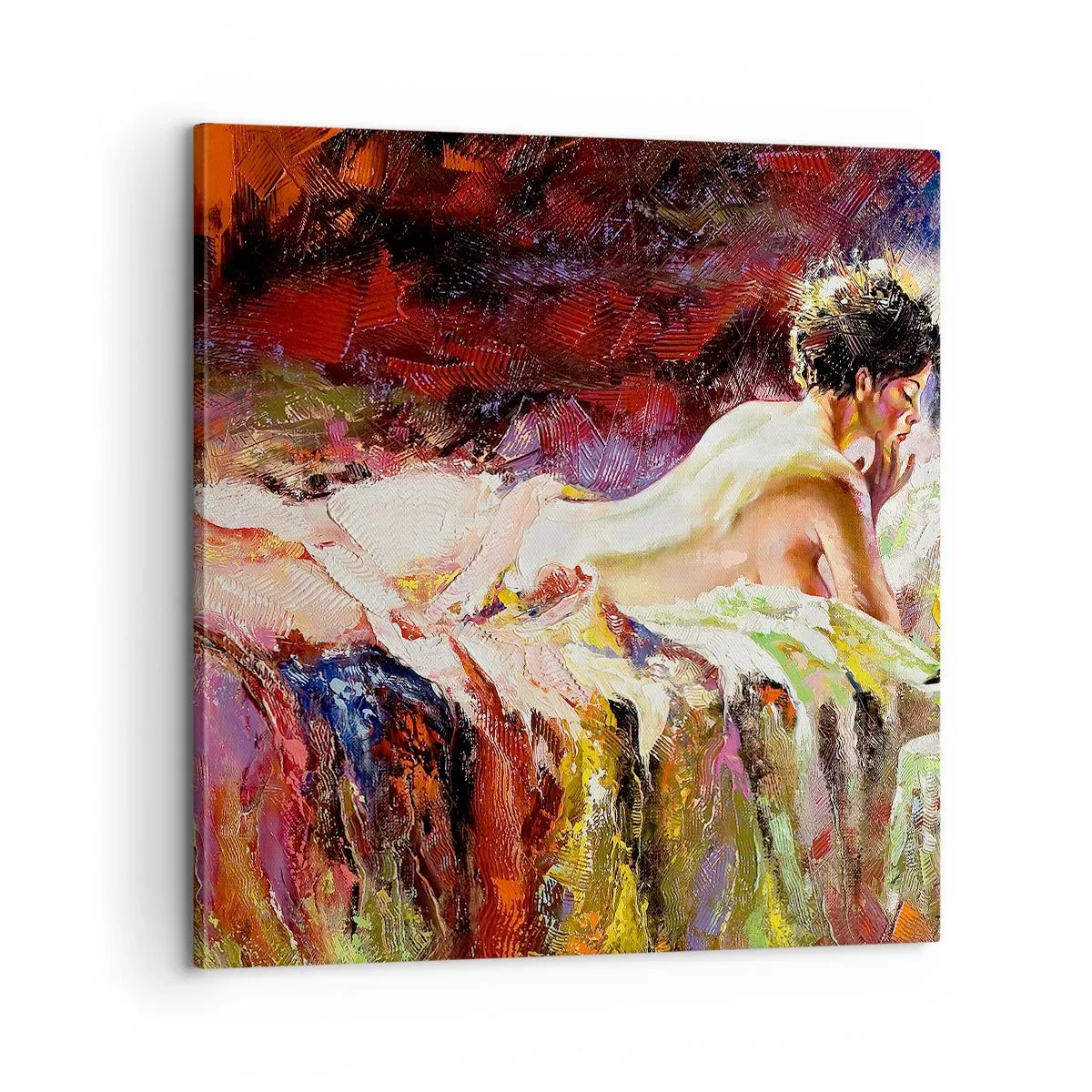 Bild auf Leinwand - Leinwandbild - Venus in Gedanken - 60x60 cm