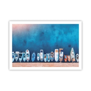 Poster - In einer Reihe - 91x61 cm