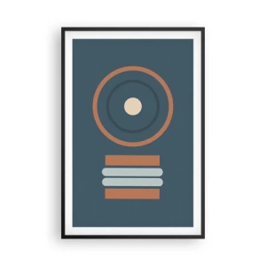 Poster in einem schwarzem Rahmen - Das Wesen der Dinge - 61x91 cm