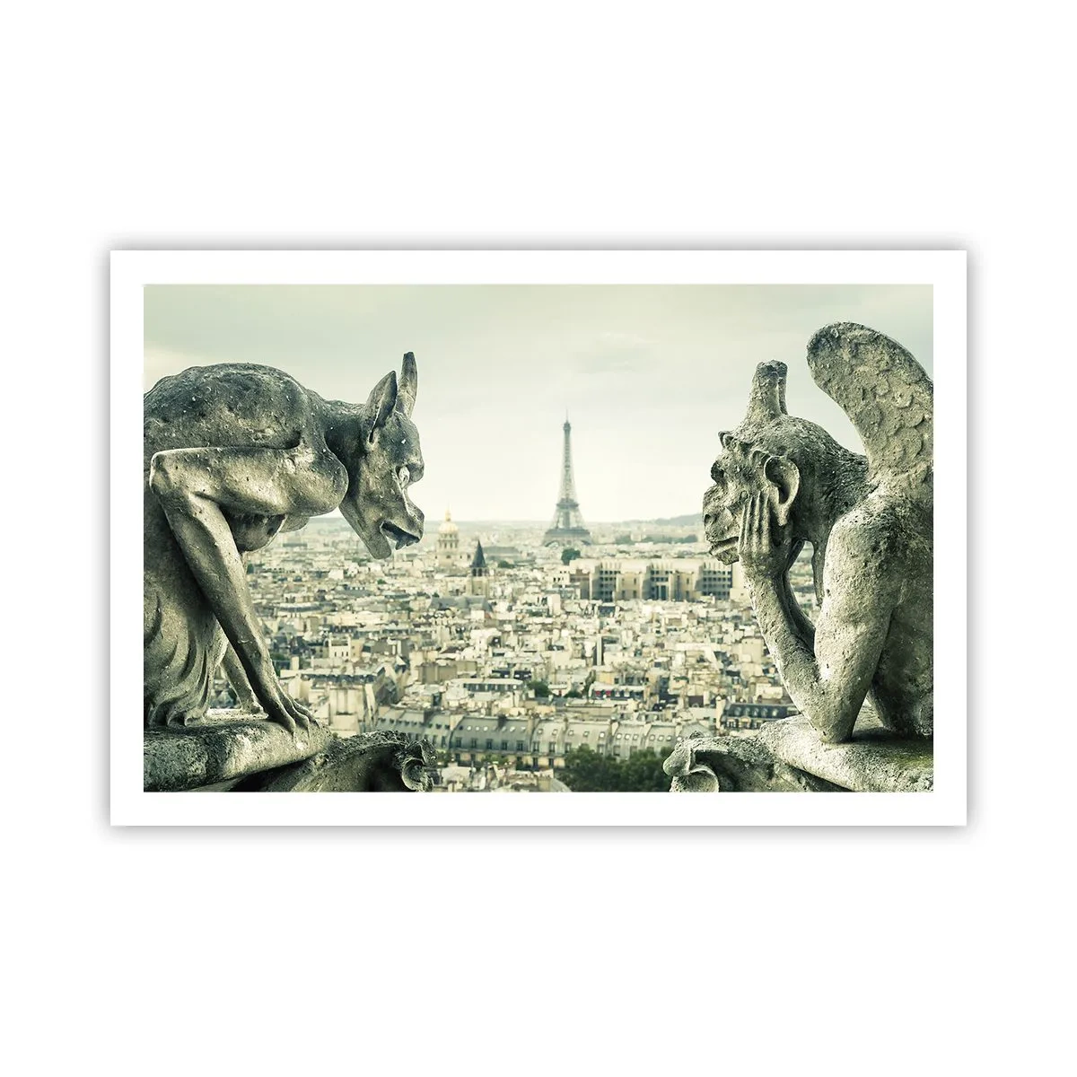 Poster - Pariser Plaudern - 91x61 cm