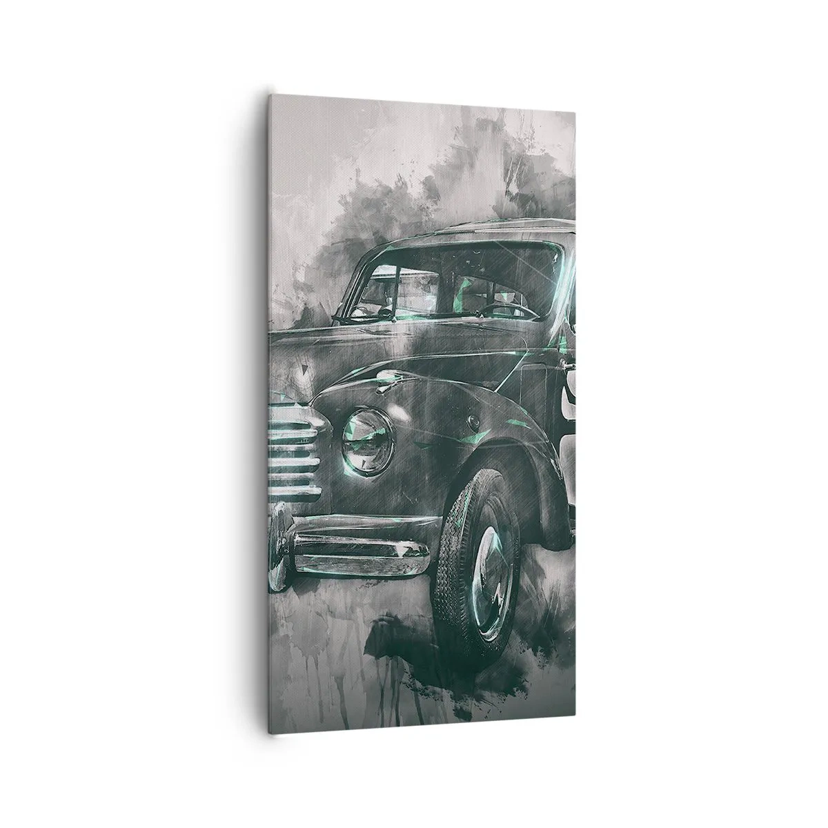 Bild auf Leinwand - Leinwandbild - Geehrter Vorfahr - 65x120 cm