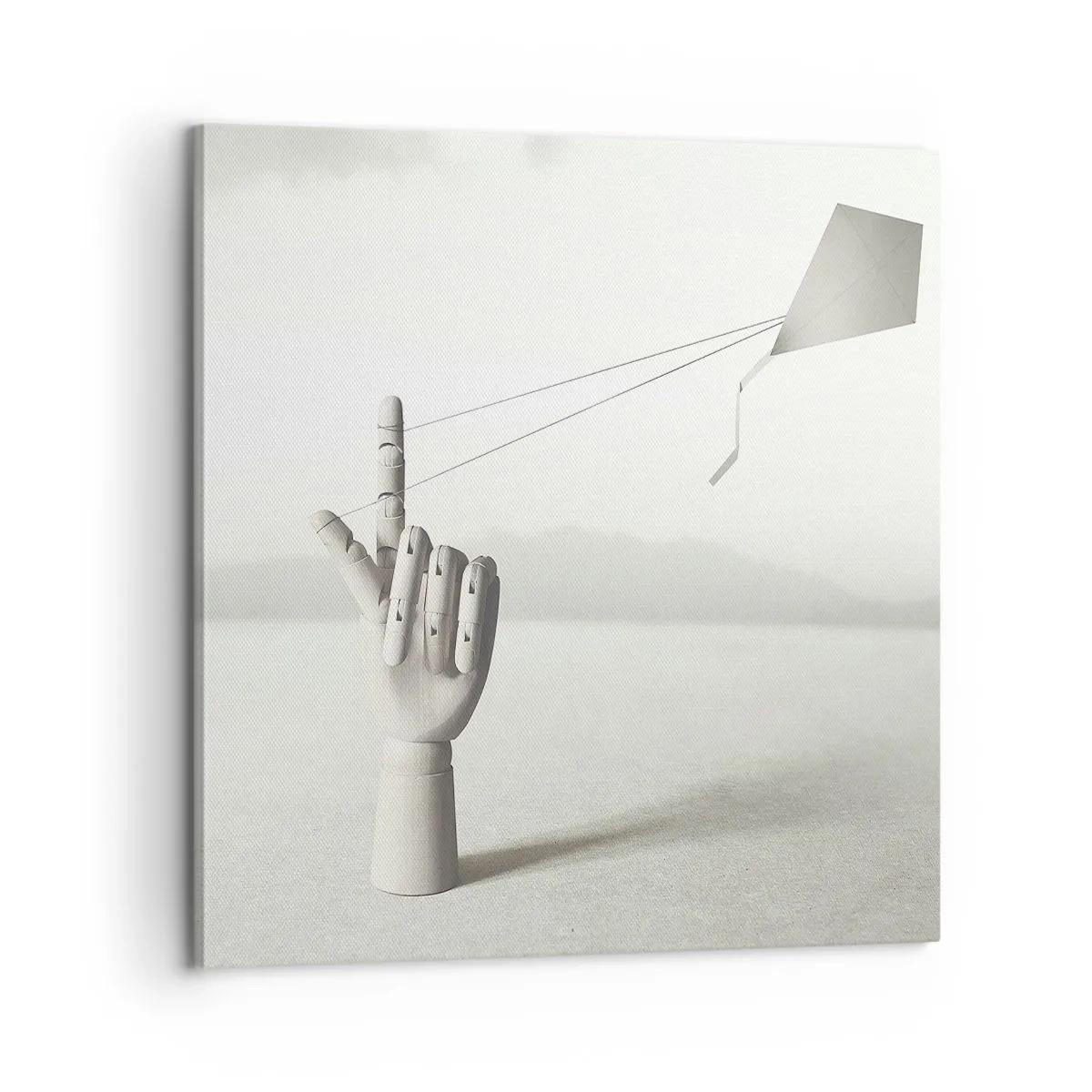 Bild auf Leinwand - Leinwandbild - Kraftprobe - 60x60 cm