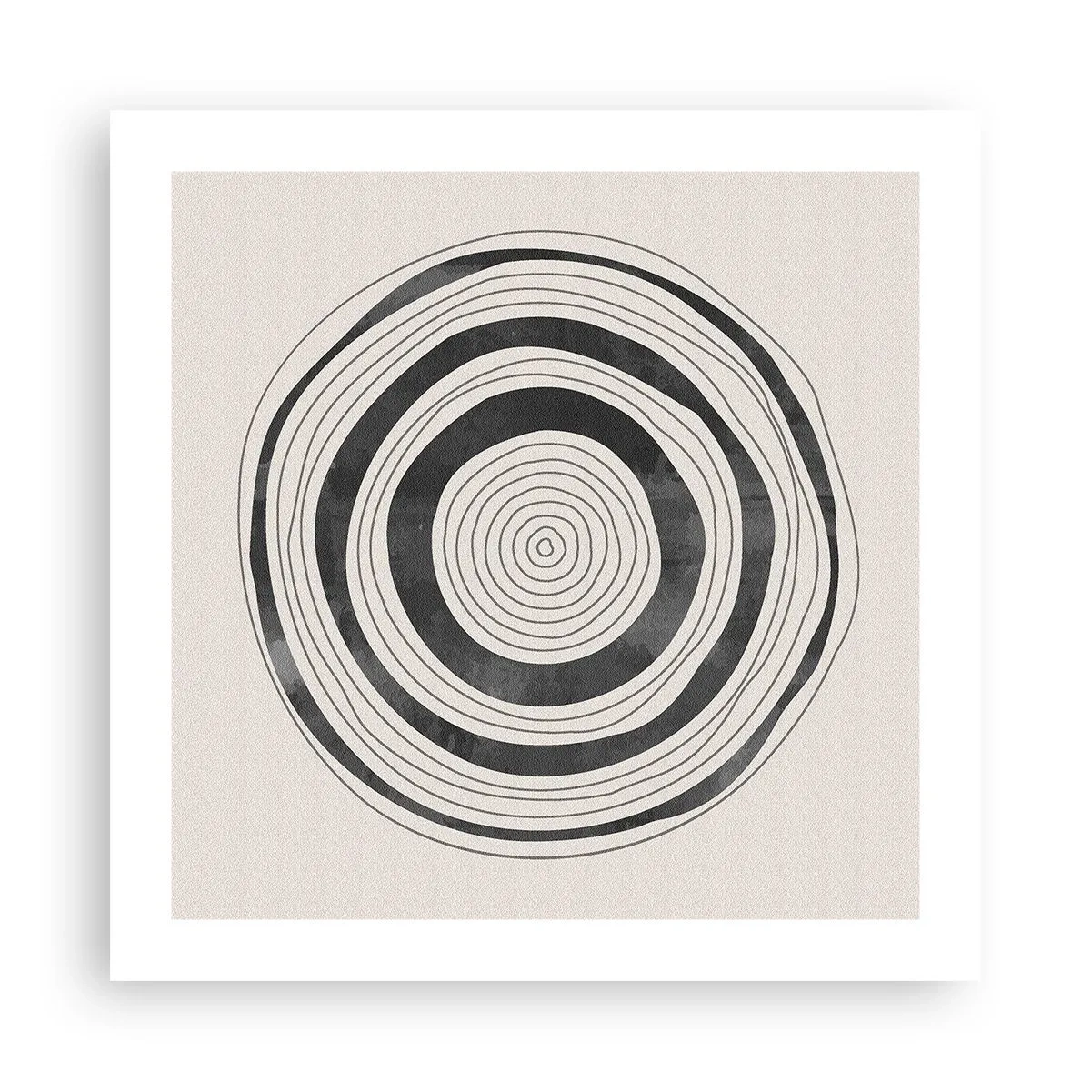 Poster - Wichtig ist, was dazwischen liegt - 50x50 cm