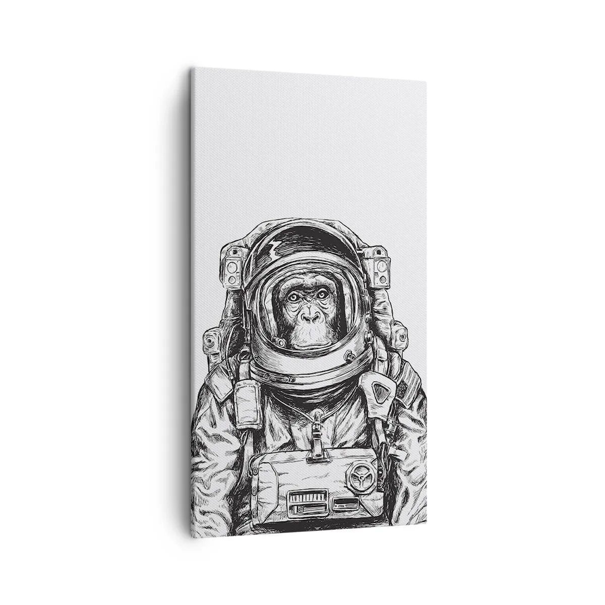 Bild auf Leinwand - Leinwandbild - Alternative Evolution - 45x80 cm