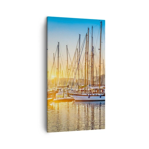 Bild auf Leinwand - Leinwandbild - Der Wind muss auch schlafen - 45x80 cm