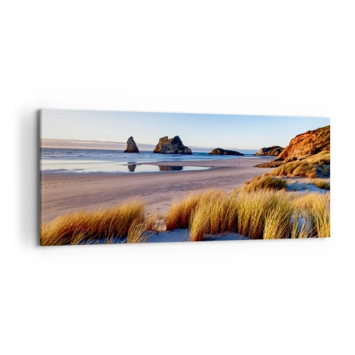 Bild auf Leinwand - Leinwandbild - Für Friedenssuchende - 100x40 cm