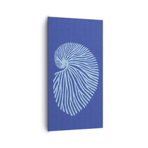 Bild auf Leinwand - Leinwandbild - Geburt der Muschel - 65x120 cm