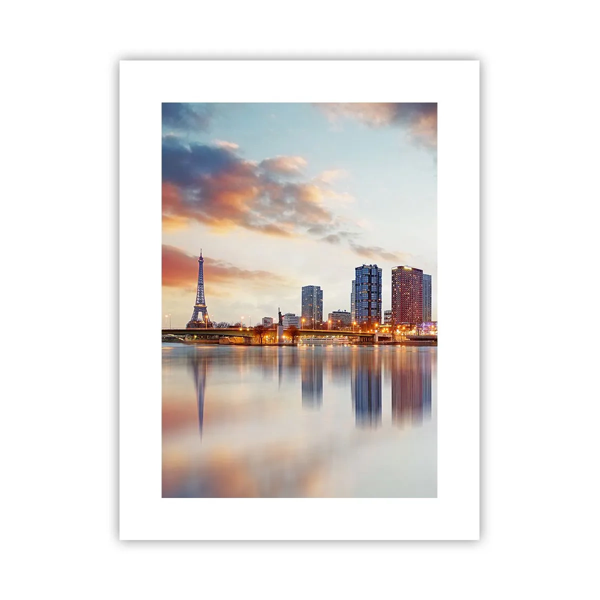 Poster - Die monumentale Ruhe von Paris - 30x40 cm