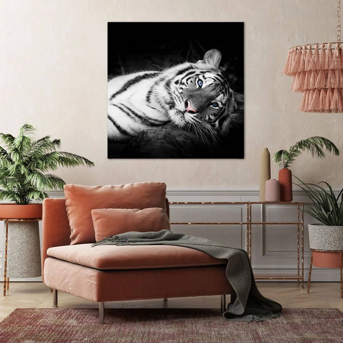 Bild auf Leinwand - Leinwandbild - Wildnis und Frieden - 40x40 cm