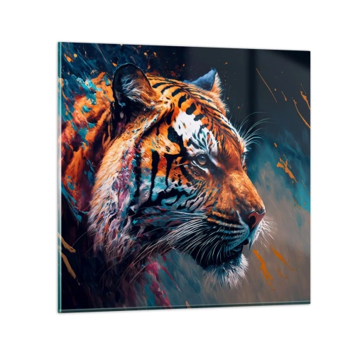 Glasbild - Bild auf glas - Wilde Schönheit - 30x30 cm