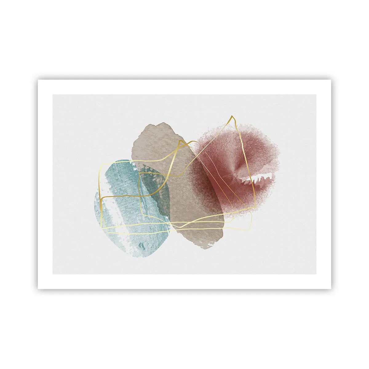 Poster - Korallen des Weltraums - 70x50 cm