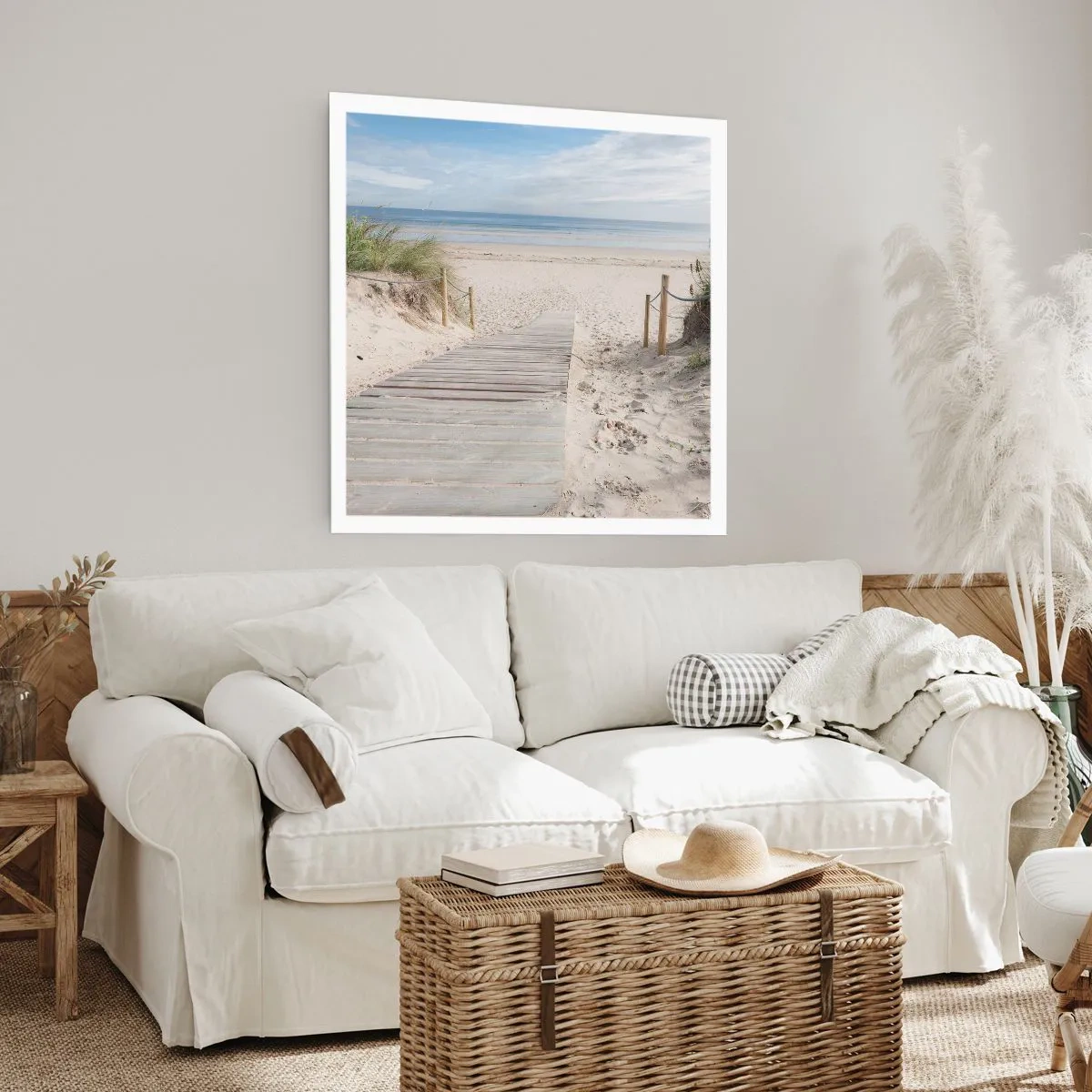 Poster - Bis zum Horizont - 30x30 cm