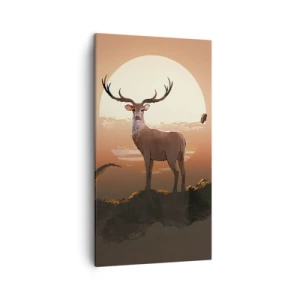 Bild auf Leinwand - Leinwandbild - Diese Nacht ist anders als jede andere - 45x80 cm