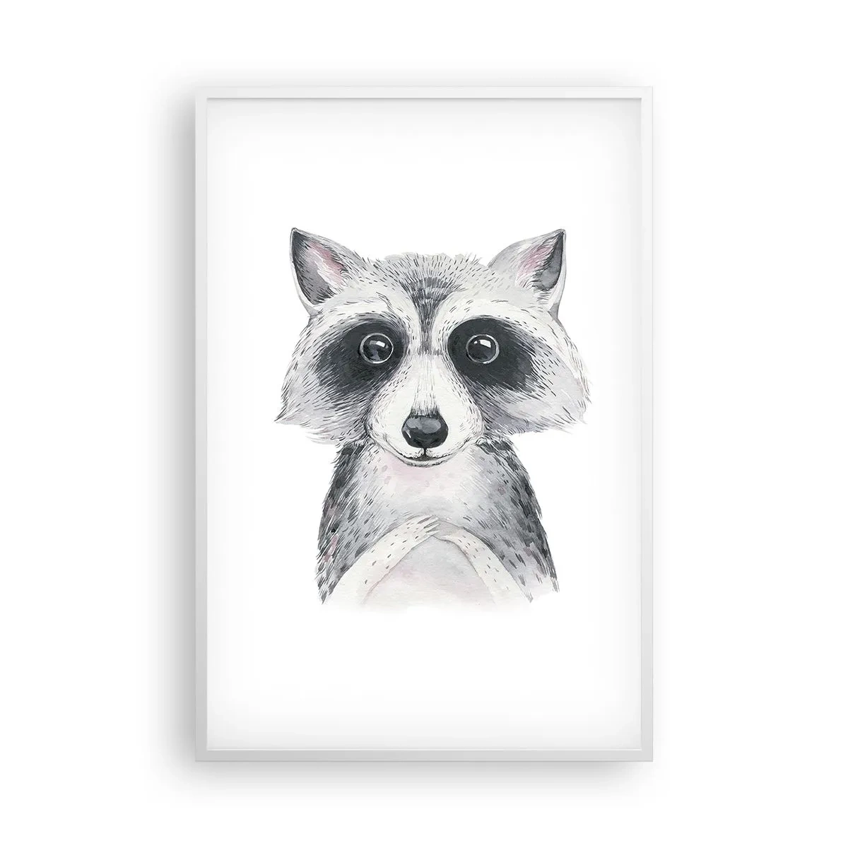 Poster in einem weißen Rahmen - Ein Moment zum Bewegen - 61x91 cm