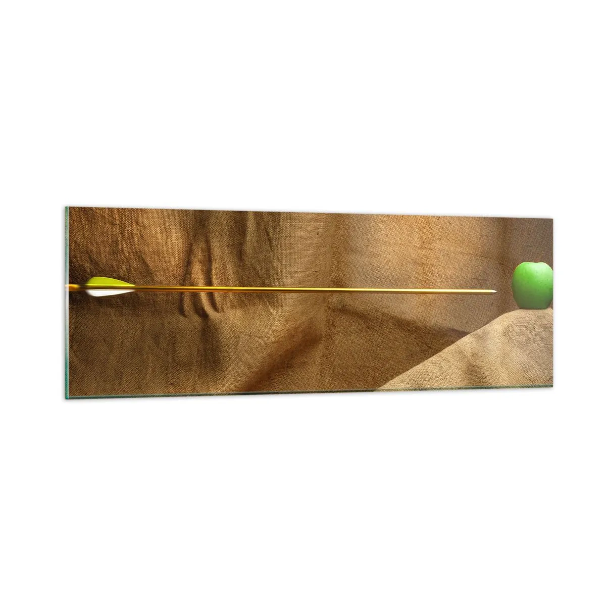 Glasbild - Bild auf glas - Beschwöre den Geist von Wilhelm Tell - 90x30 cm