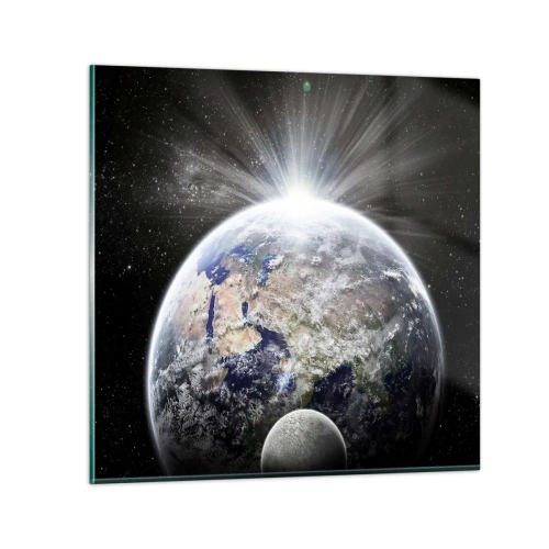 Glasbild - Bild auf glas - In voller Pracht - 30x30 cm