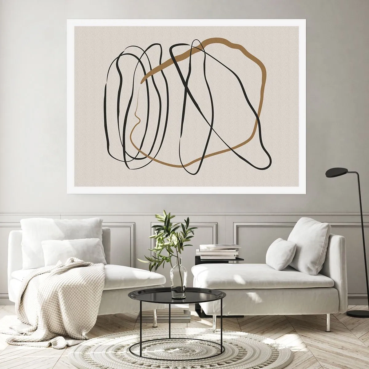 Poster - Komposition – Looptanz - 40x30 cm