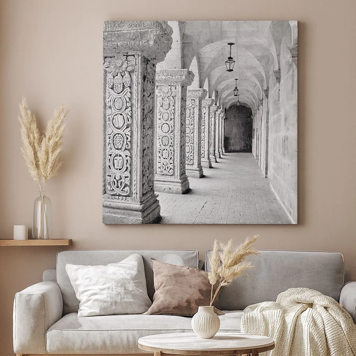 Bild auf Leinwand - Leinwandbild - Und wo geht’s hin...? - 30x30 cm