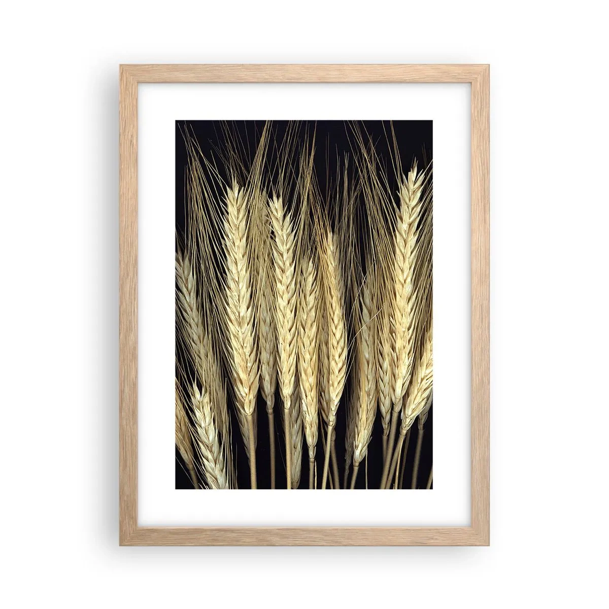 Poster in einem Rahmen aus heller Eiche - Rustikale Magie - 30x40 cm