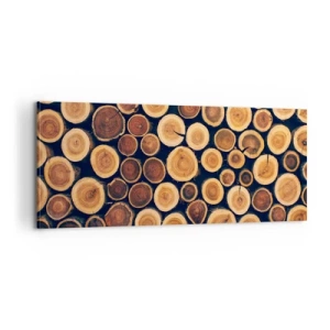 Bild auf Leinwand - Leinwandbild - Wie alt sehe ich aus? - 100x40 cm