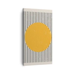 Bild auf Leinwand - Leinwandbild - Die Kraft der Einfachheit - 45x80 cm