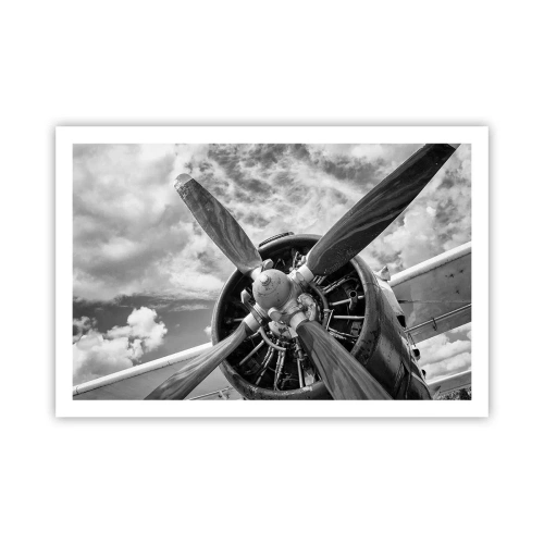 Poster - Eroberer der Lüfte - 91x61 cm