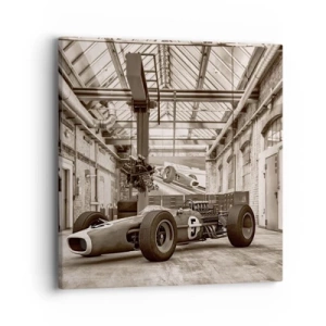 Bild auf Leinwand - Leinwandbild - Die Siegerruhe - 40x40 cm