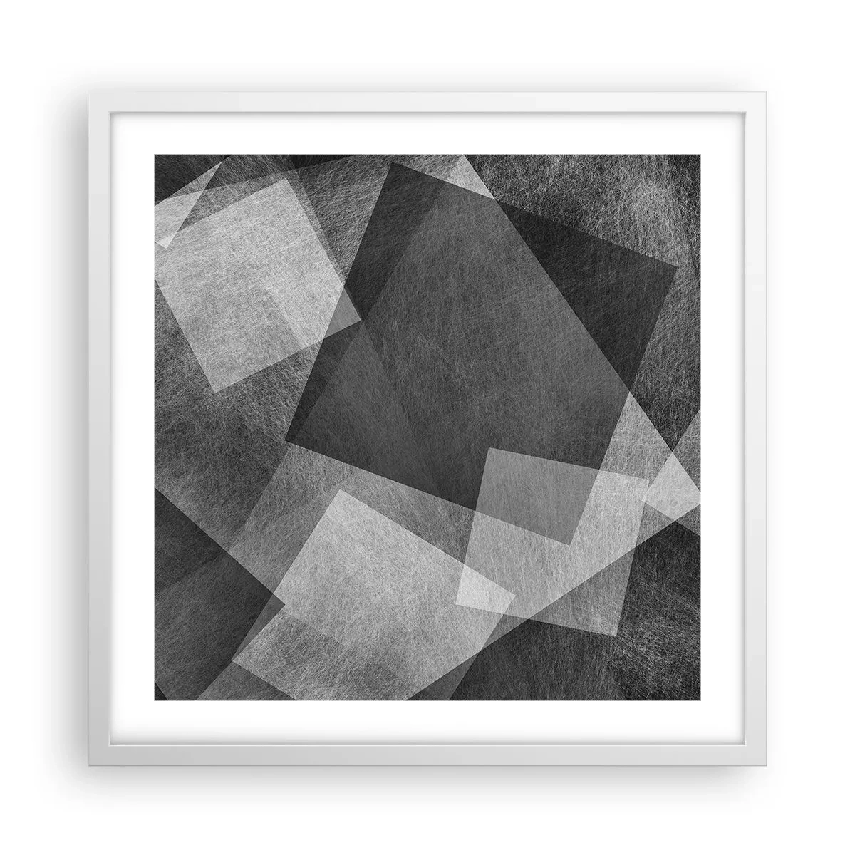 Poster in einem weißen Rahmen - Das ewige Symbol für Beständigkeit und Ordnung - 50x50 cm