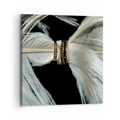 Bild auf Leinwand - Leinwandbild - ... und ich werde dich nicht verlassen ... - 70x70 cm