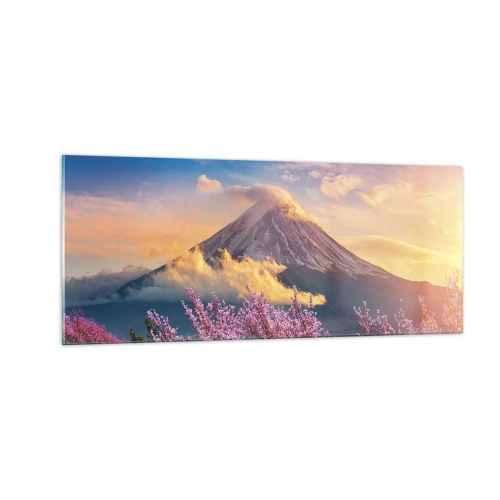 Glasbild - Bild auf glas - Japanische Heiligkeit - 100x40 cm