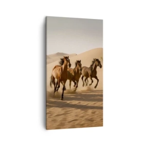 Bild auf Leinwand - Leinwandbild - Frei wie der Wind - 45x80 cm