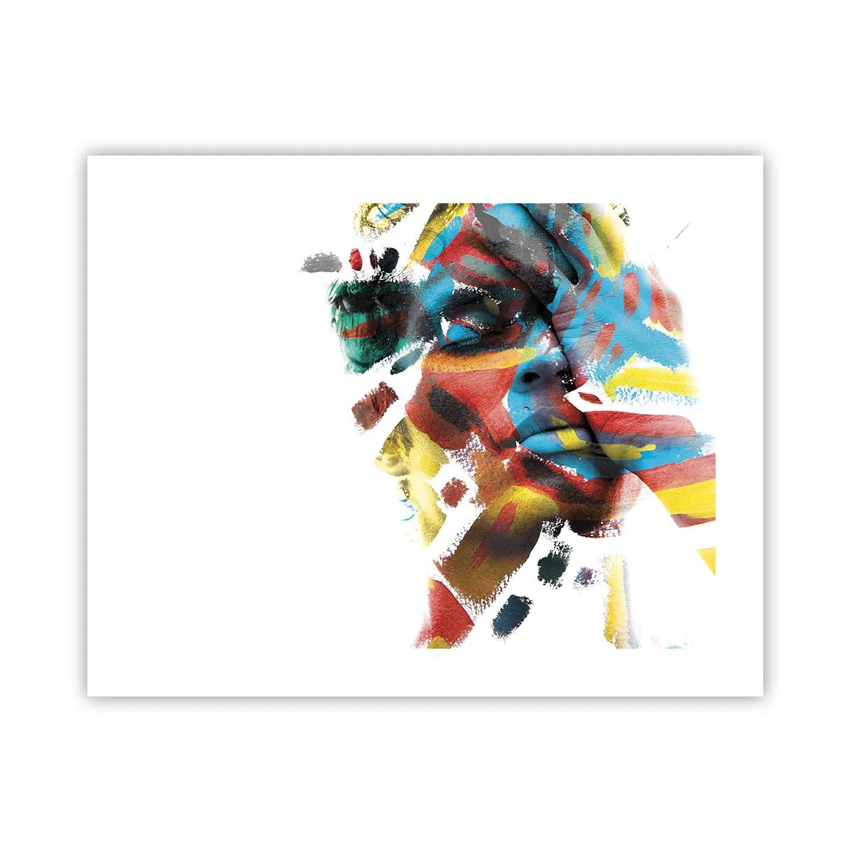 Poster - Eine bunte Persönlichkeit - 50x40 cm