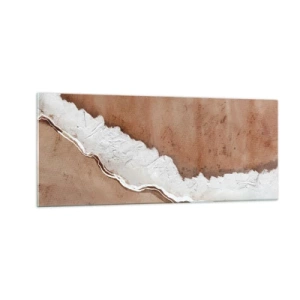 Glasbild - Bild auf glas - In Farben der Erde - 100x40 cm