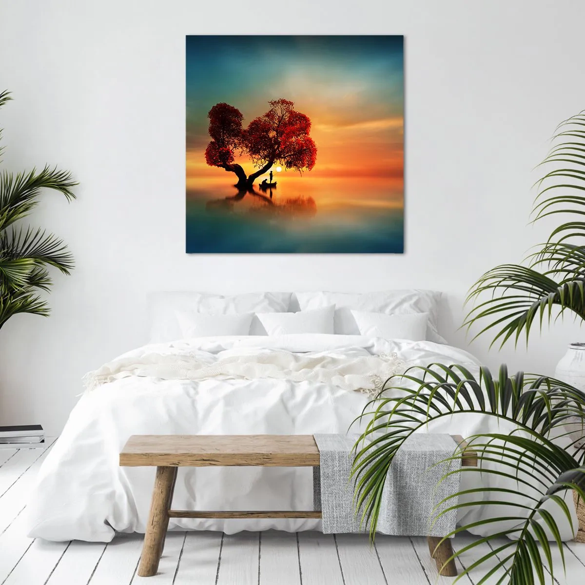 Bild auf Leinwand - Leinwandbild - Oddaysons und die Stille der Weltlosen - 40x40 cm