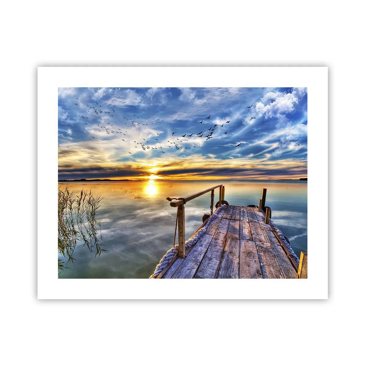 Poster - Der Wind geht zur Ruhe - 50x40 cm