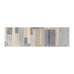 Fototapeten Muster Premium Sand - Komposition: Vertikal halten - Abstraktion, Linien, Pastell - 100x30 cm