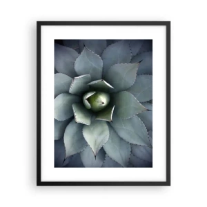 Poster in einem schwarzem Rahmen - Es lockt an und warnt - 40x50 cm