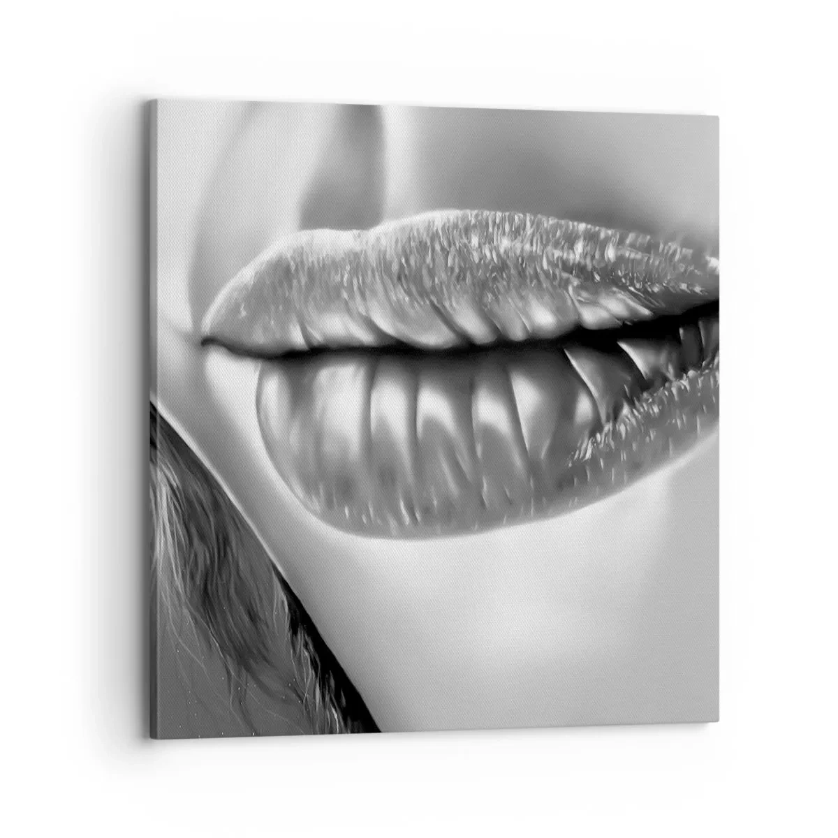 Bild auf Leinwand - Leinwandbild - Ich weiß, was du denkst… - 70x70 cm