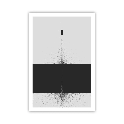 Poster - Direkt zum Ziel - 61x91 cm