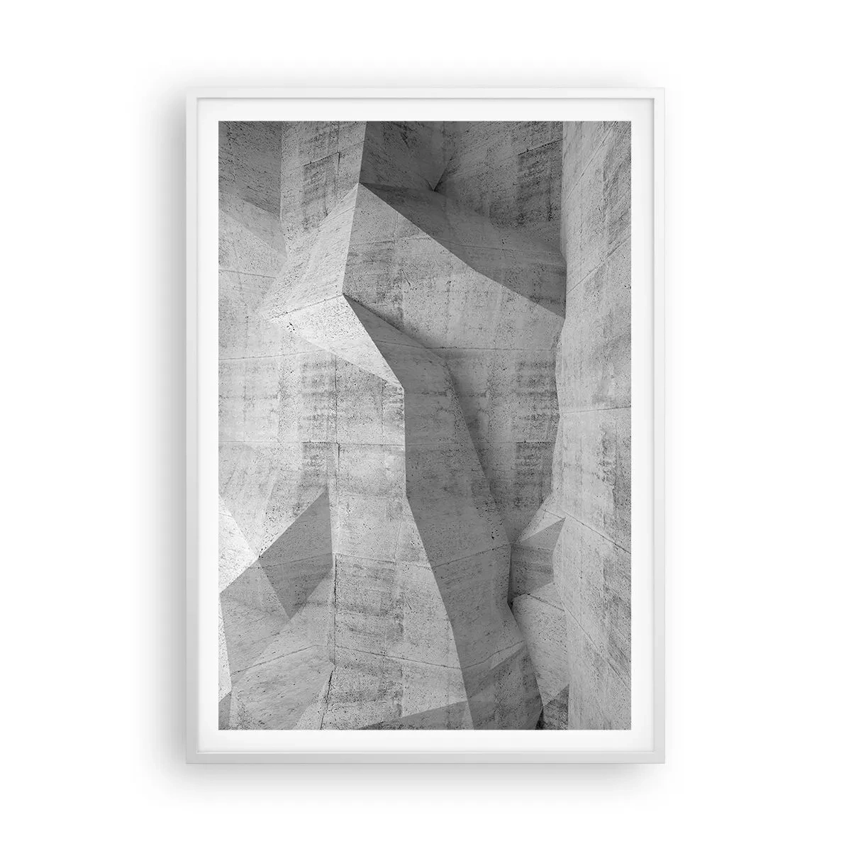 Poster in einem weißen Rahmen - Eine echte Herausforderung - 70x100 cm