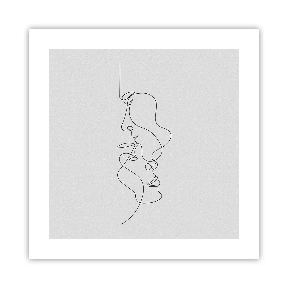 Poster - Die Hitze bitterer Begierden - 40x40 cm